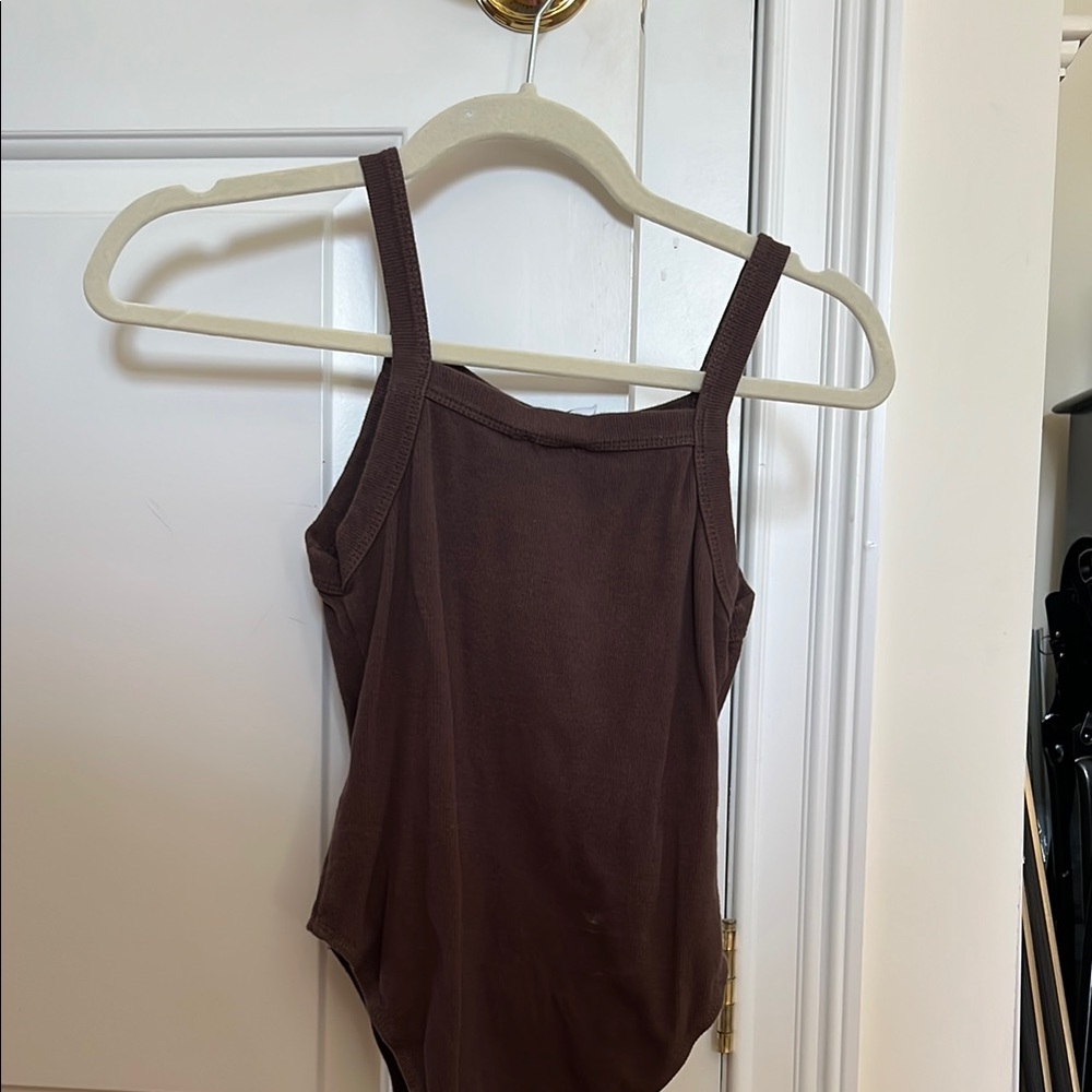 Princess Polly Bodysuit Top in Brown